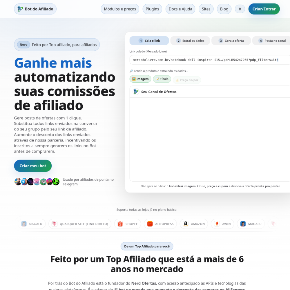 Bot do Afiliado